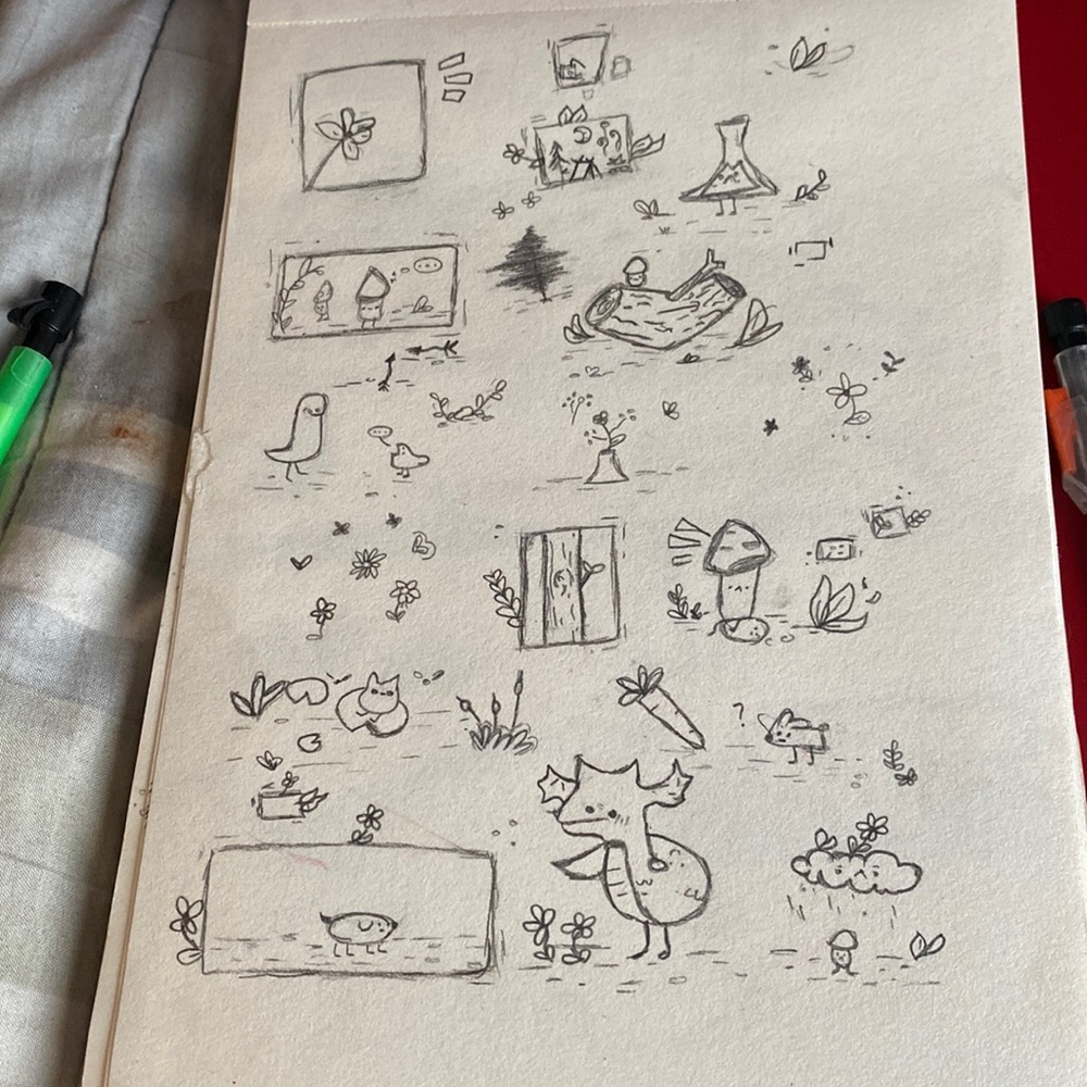 I’m selling art for a small price! My aunt said I should so why not? Forest
